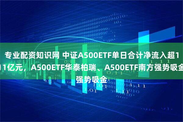 专业配资知识网 中证A500ETF单日合计净流入超111亿元，A500ETF华泰柏瑞、A500ETF南方强势吸金